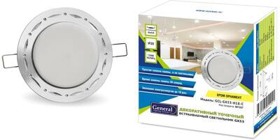     GX53 General Lighting GCL-GX53-H18-C  , 661227 (,  1)