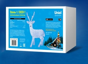   Uniel ULD-M6393-200/STA WHITE IP20 DEER-1 (11036) (,  1)