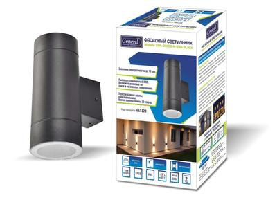     GX53 General Lighting GWL-2GX53-M-IP65 BLACK (661128) (,  1)