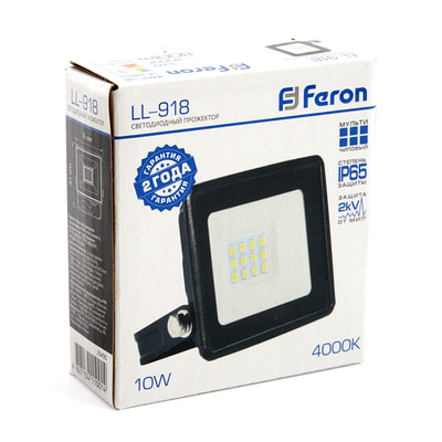   Feron 10 4000K IP65 AC220V/50Hz  LL-918, 29490 (,  3)