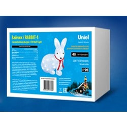   Uniel ULD-M2732-040/STA WHITE IP20 RABBIT-1 (11032).  2