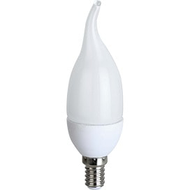   Ecola LED Premium 8,0W 220V E14 4000K    () 129x37 (C4PV80ELC)