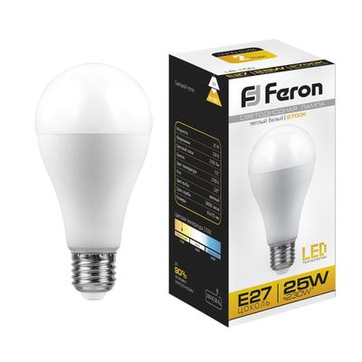   Feron 25 230V E27 2700K A65 LB-100, 25790 ()