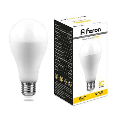   Feron 30 230V E27 2700K A80 LB-130, 38194