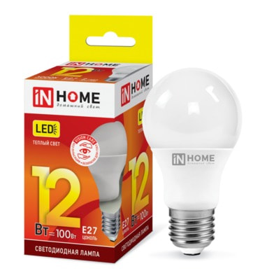   InHome LED-A60-VC 12 230 27 3000 1080 (4690612020235)