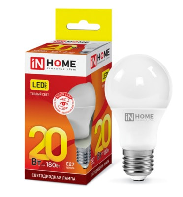   InHome LED-A60-VC 20 230 27 3000 1800 (4690612020297)