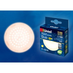   Uniel LED-GX53-13W/WW/GX53/FR PLZ01WH (UL-00003724)