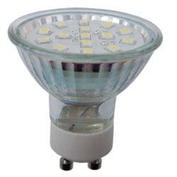   Ecola Light Reflector GU10 LED 3W 220V GU10 4200K  53x50 (T1TV30ELC)