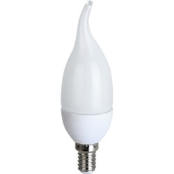   Ecola LED 8,0W 220V E14 2700K    () 129x37 (C4YW80ELC)