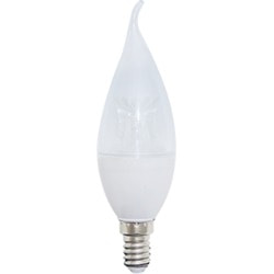   Ecola LED Premium 8,0W 220V E14 2700K       () 130x37 (C4UW80ELC)