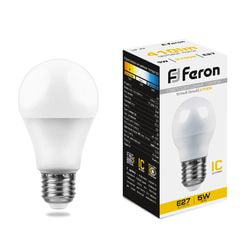   Feron 5 230V E27 2700K G45 LB-38, 25404