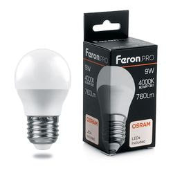   Feron 9 230V E27 4000K G45 LB-1409, 38081