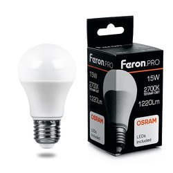   Feron 15 230V E27 2700K A60 LB-1015, 38035