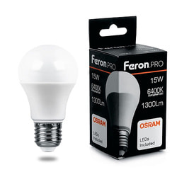   Feron 15 230V E27 6400K A60 LB-1015, 38037