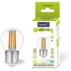    General Lighting 15  661437 GLDEN-G45S-15-230-E27-2700